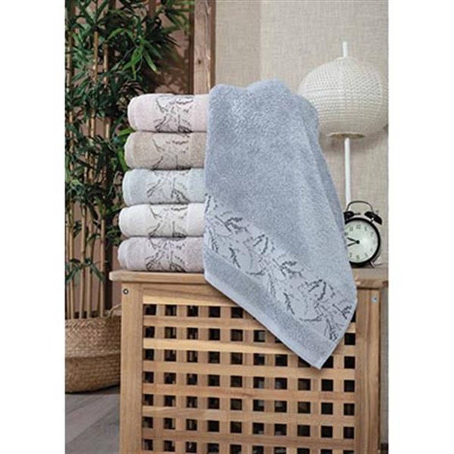 PUPİLLA BAMBO 6'LI HAVLU 50*90 MİLENA