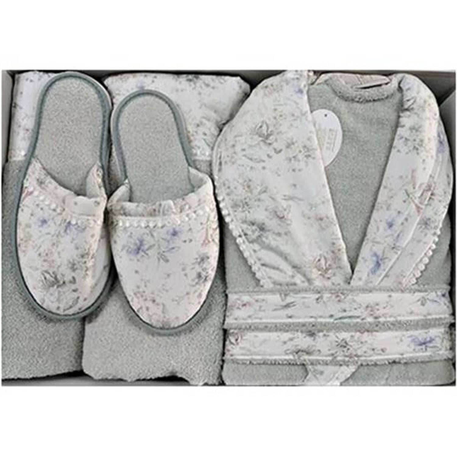 Набір банних халатів для однієї особи PUPİLLA Лев зелений