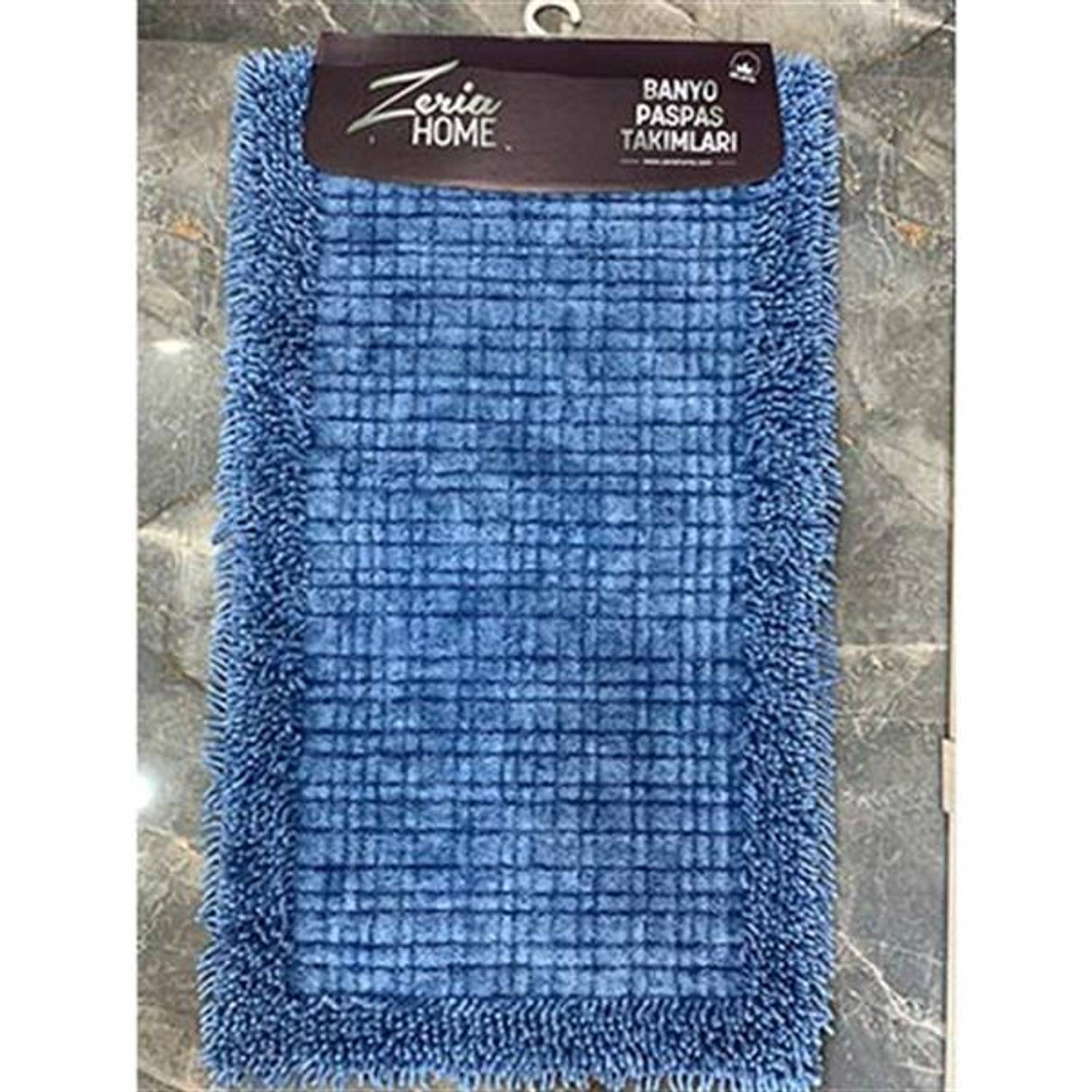 وعاء المرحاض زيريا معكرونة قطنية عتيقة باللون الأزرق الداكن