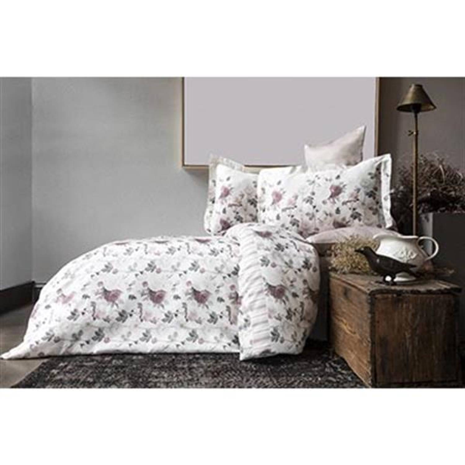 PUPİLLA DIGITAL PRINTED SATIN DOUBLE BEDDING SET JULIET