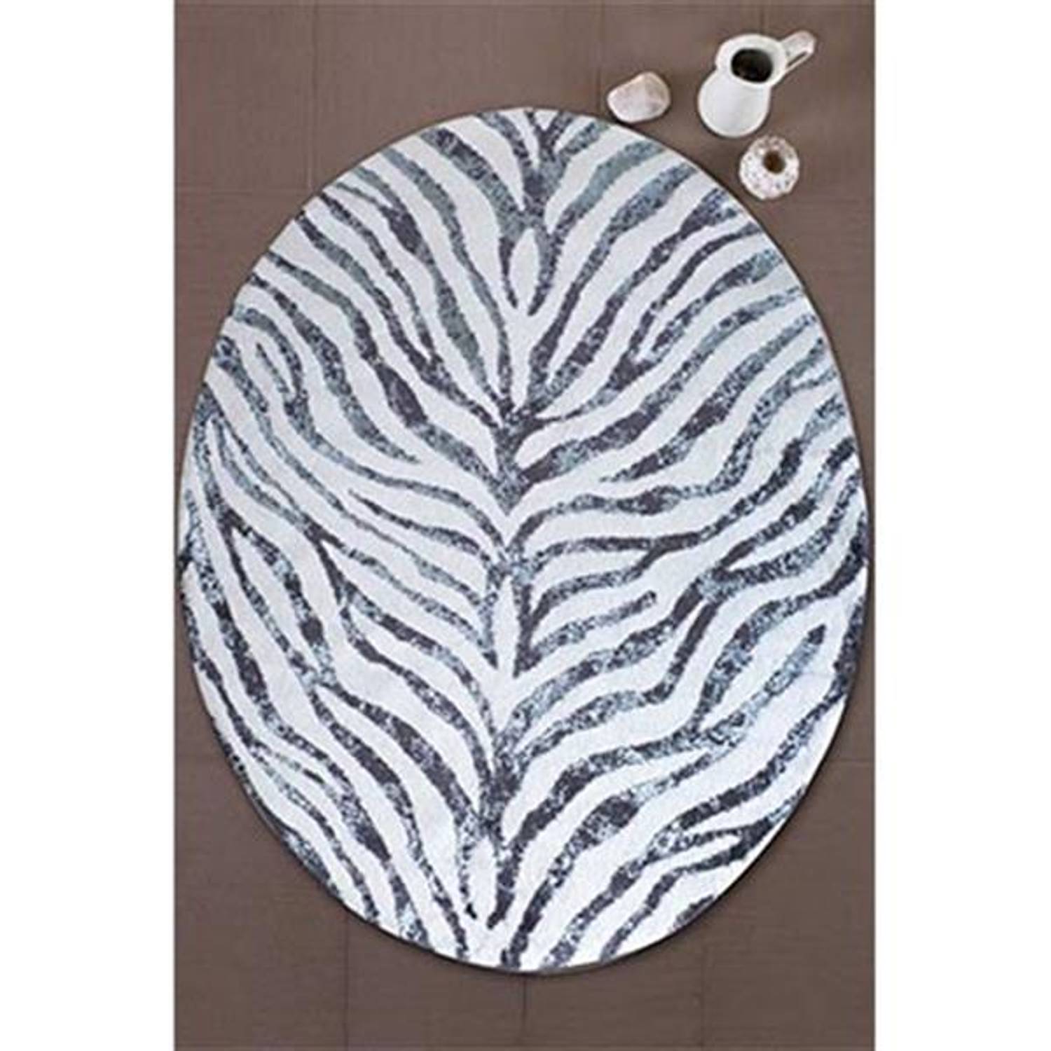 Килимок для ванної "Доброї ночі Стамбул" 90x120 см, бежевий, з натуральної бавовни, м'який та довговічний