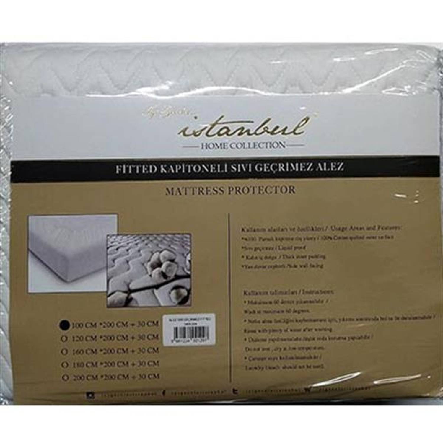 GOOD NIGHT ISTANBUL QUILTED ALEZZ 100*200