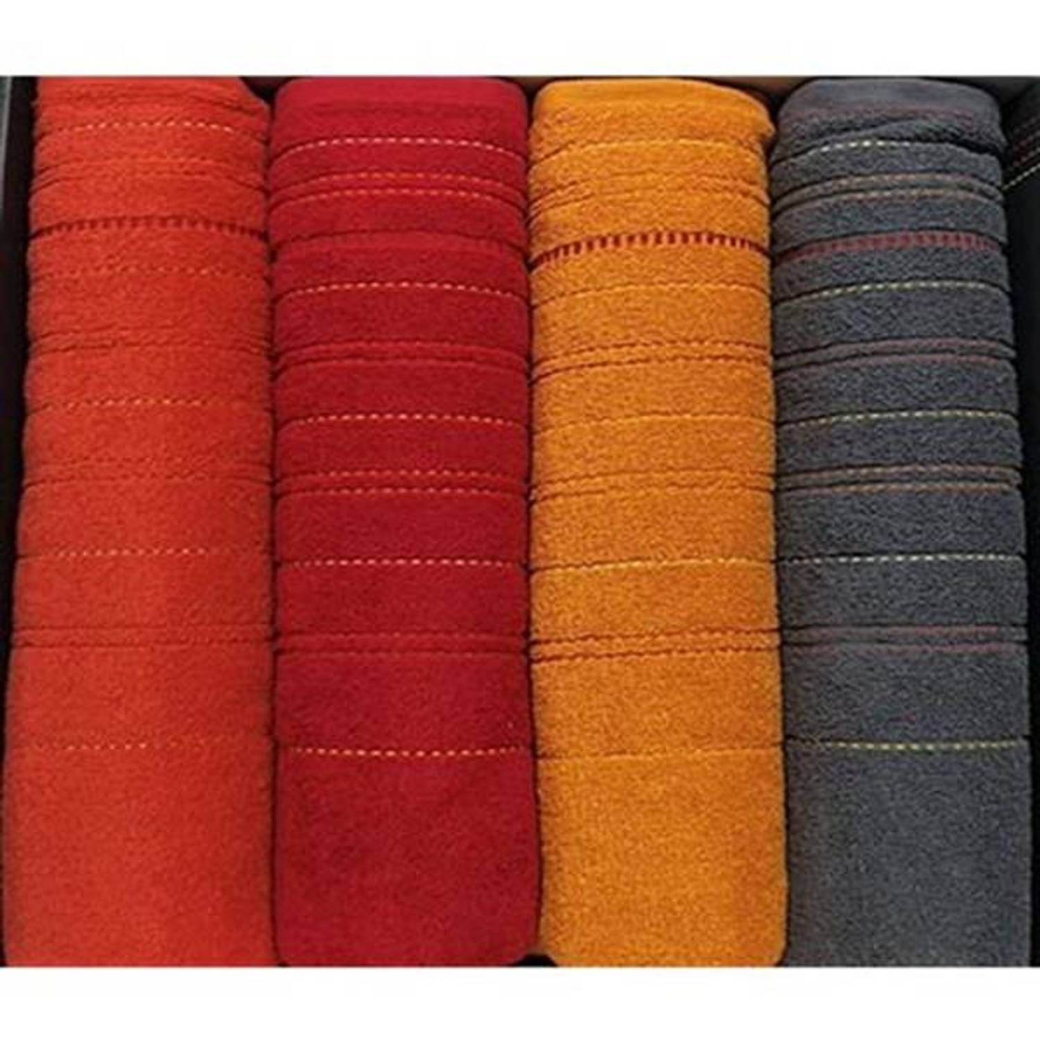 GOOD NIGHT ISTANBUL TOWEL 80X150 IN LINE RED