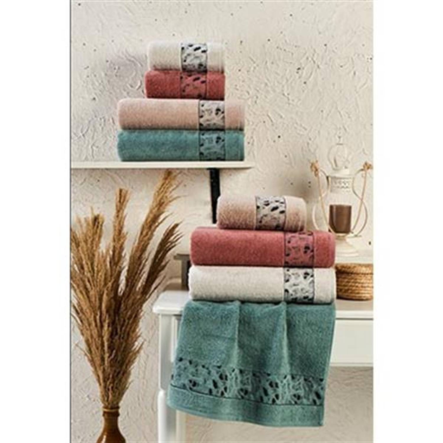 ШИКЕЛЬ ПЕНЬЕ 4-Х ШТУКОВ ТКАНЕВЫЕ ПОЛОТЕНЦА 50*90 ФРИГИЯ