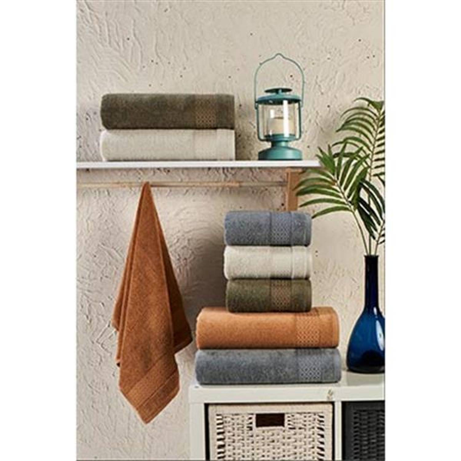 ŞIKEL PENYE 4'LI HAVLU 50*90 DORE