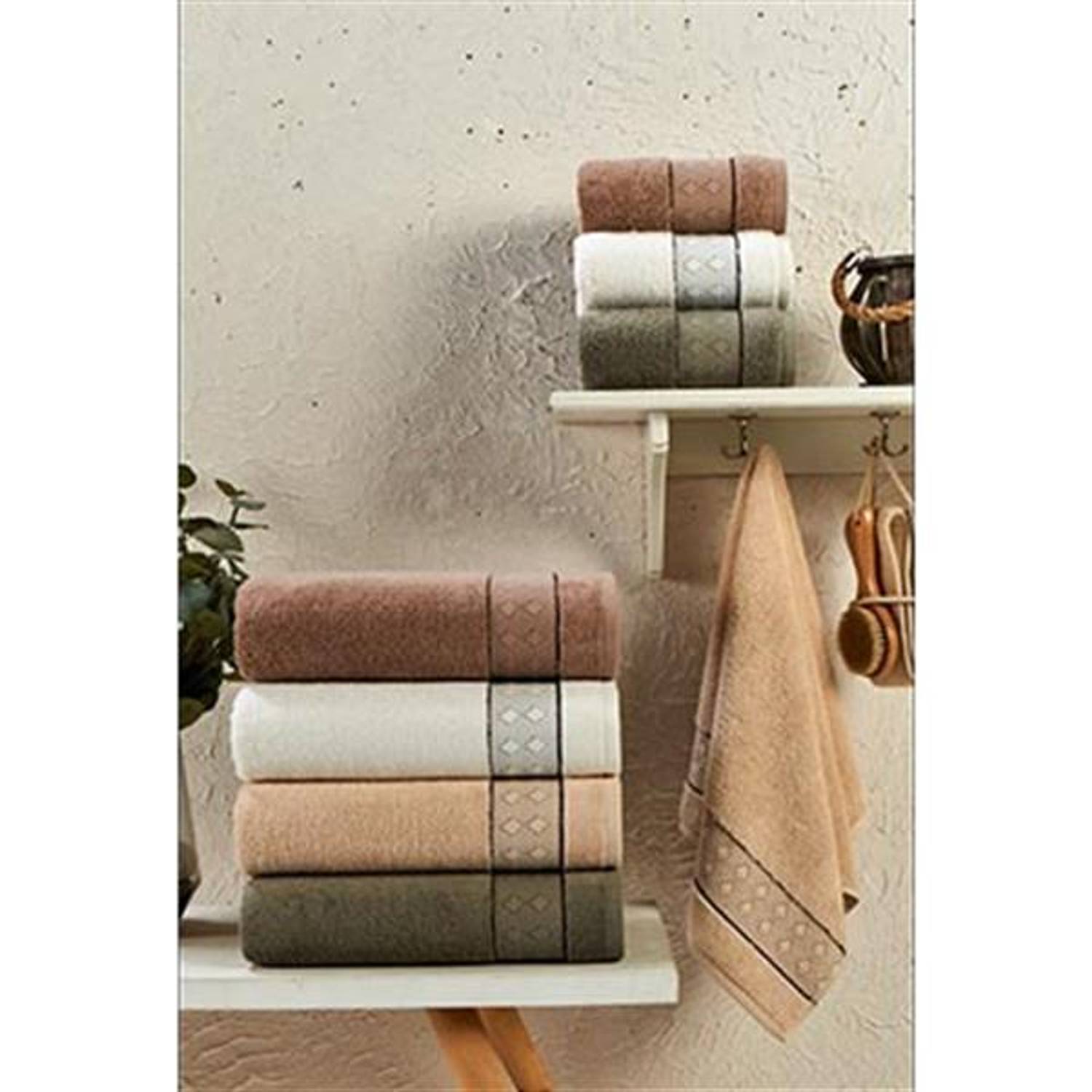 Набор полотенец ŞIKEL PENYE 4 шт 50*90 см для лица и рук