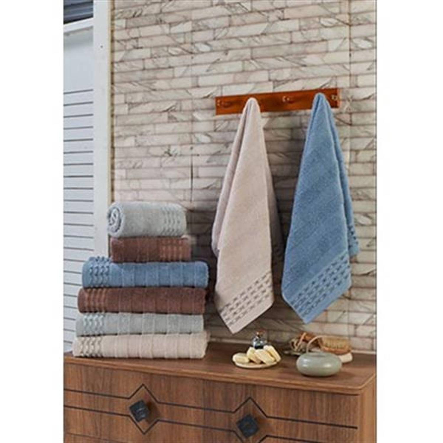 ŞIKEL PENYE 4'LI HAVLU 50*90 ATLAS