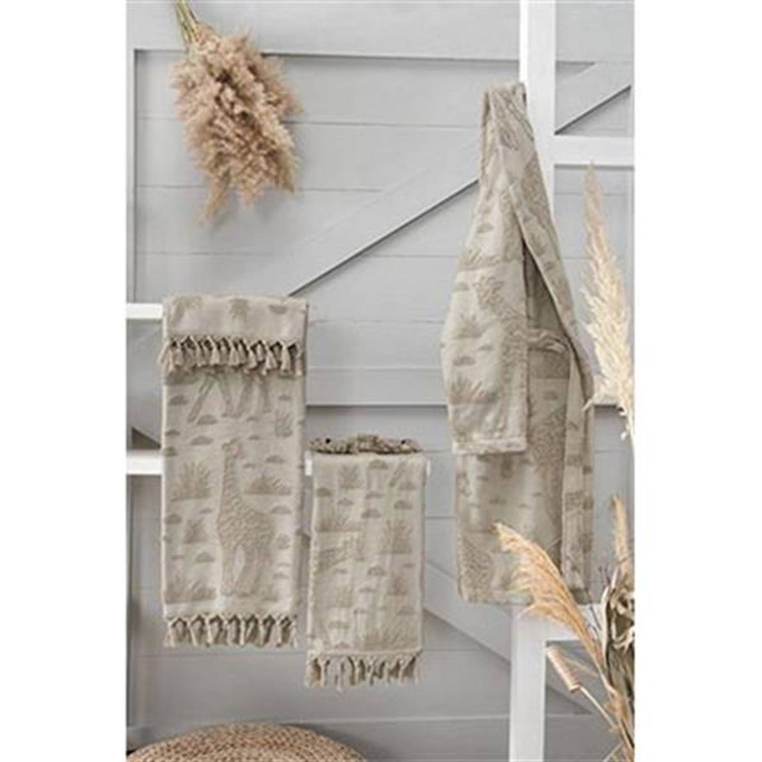 SAREV TEK BATHROBE GIZA L