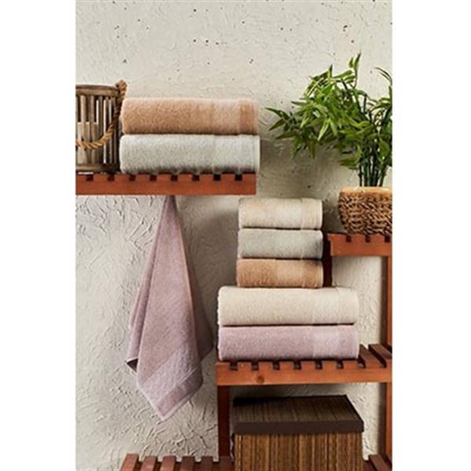 ŞIKEL PENYE 6'LI HAVLU 50*90 GİRDAP