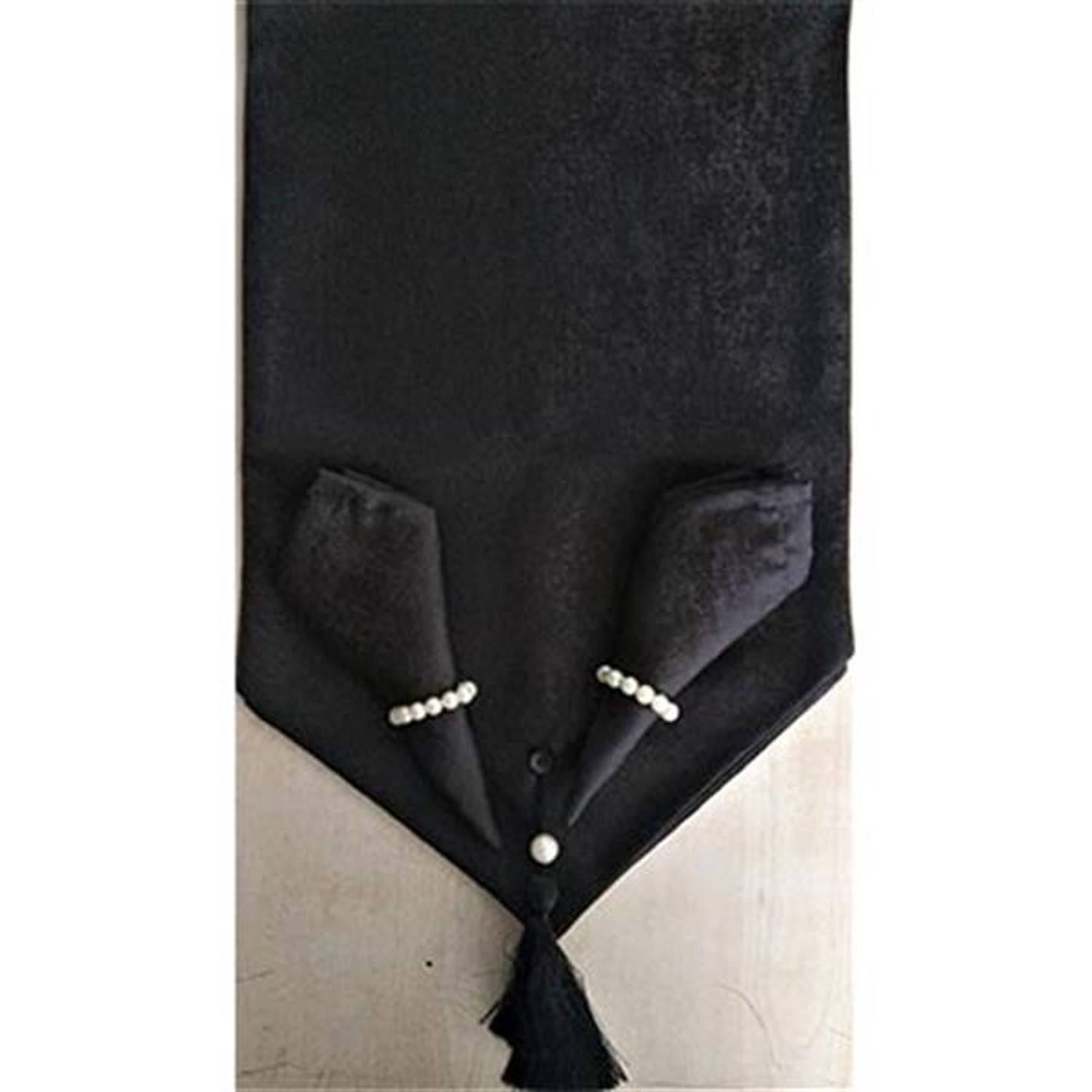 ATAK RUNNER TABLE SET SIMELA BLACK