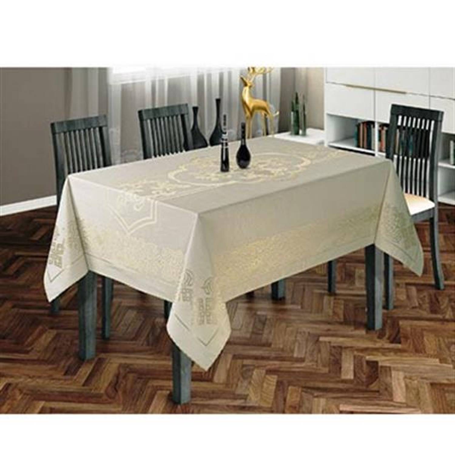 ATAK MASA ÖRTÜSÜ 160*220 PANO KREM