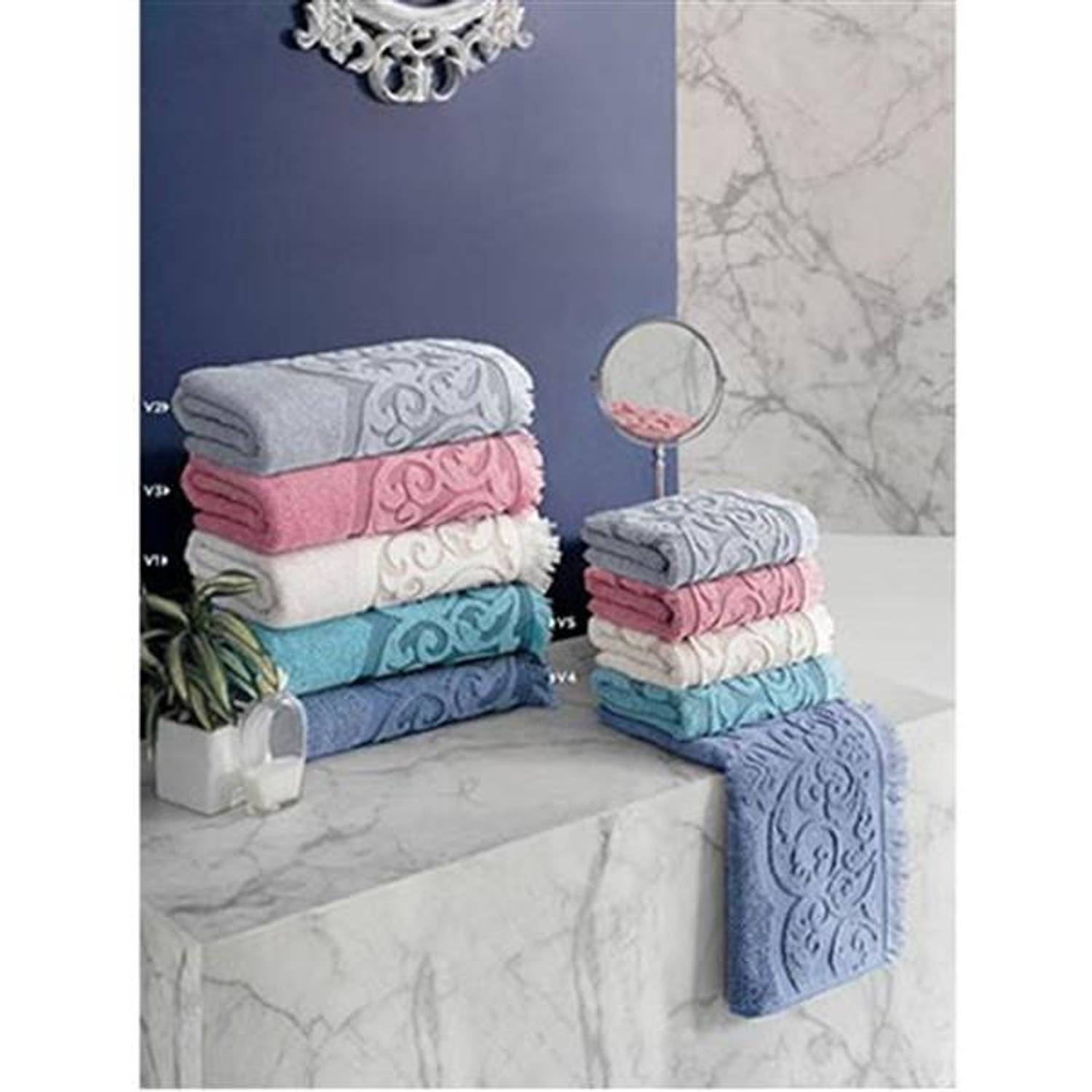 Sarev Towel 90*150 Cm Tomris Pink