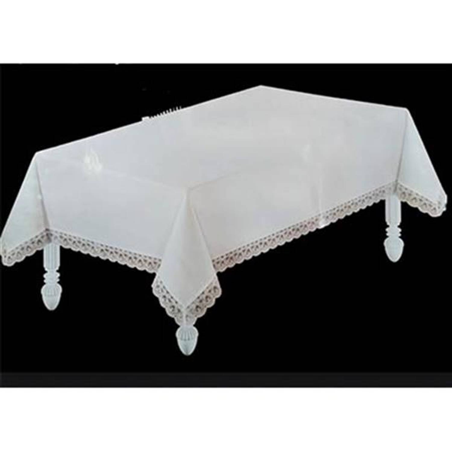 اتاك مفرش طاولة 160 * 220 كريمي جتيم