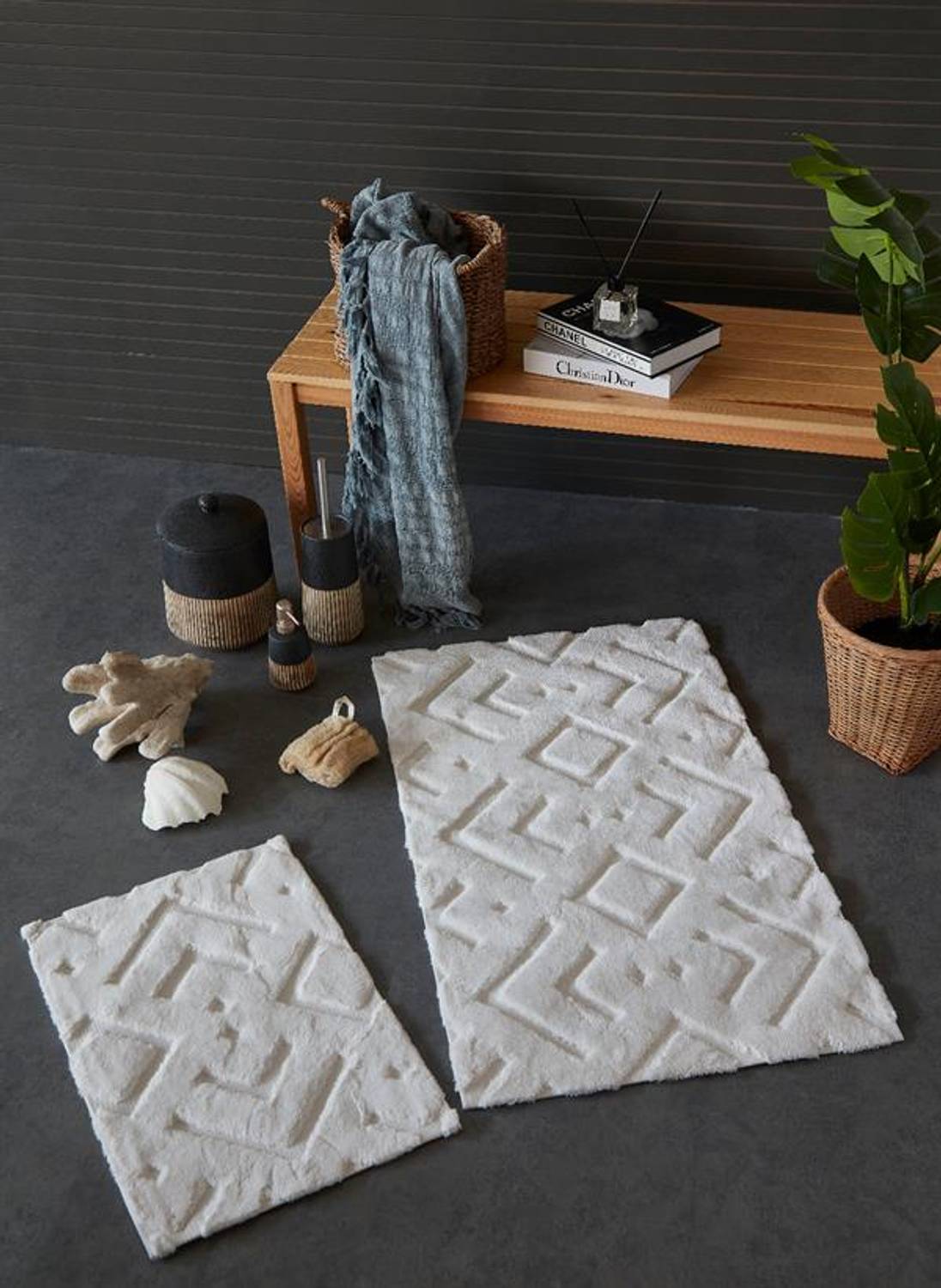 Good Night Istanbul Toilet Set Mors Ecru