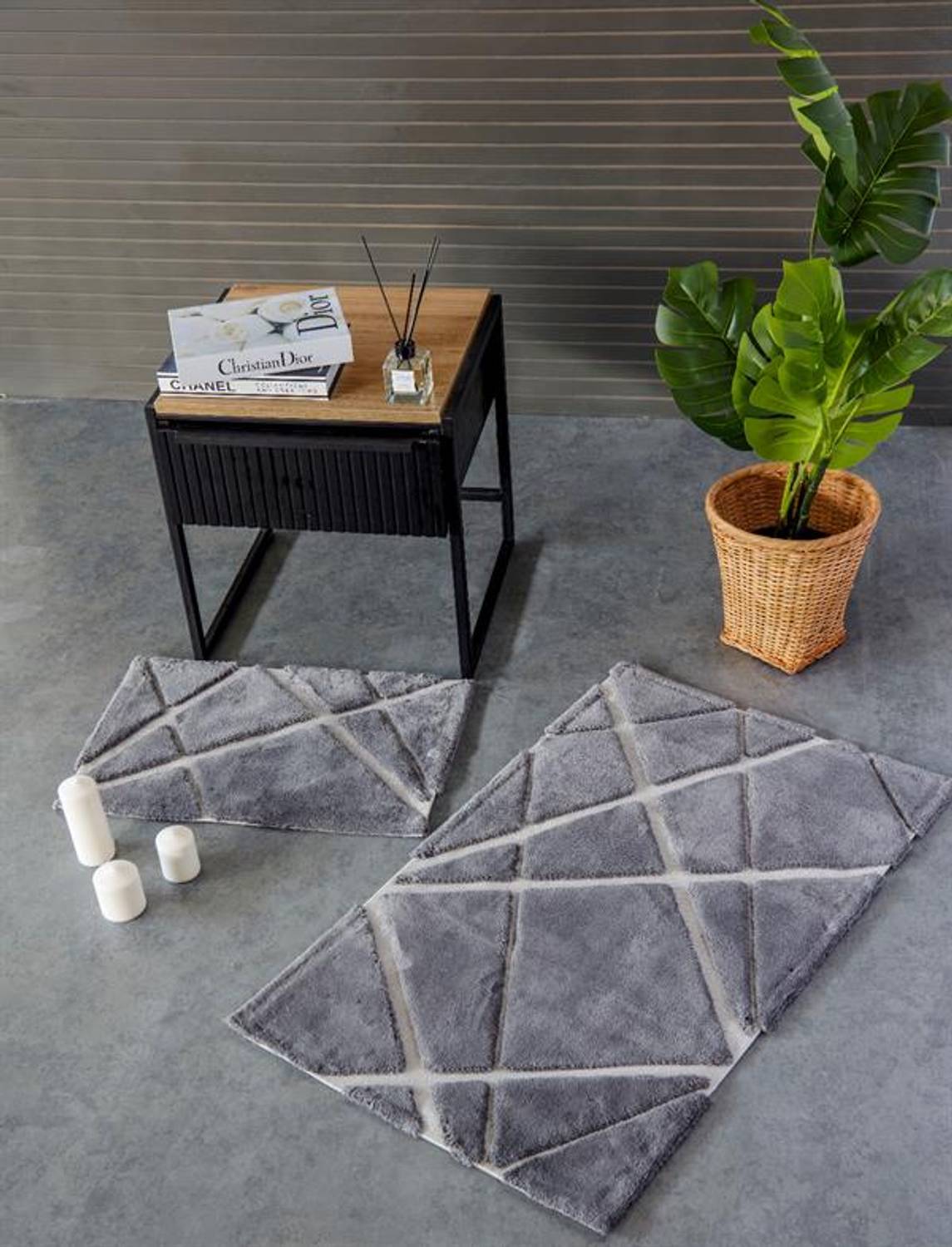 طقم مرحاض جود نايت اسطنبول باللون الرمادي الحديث