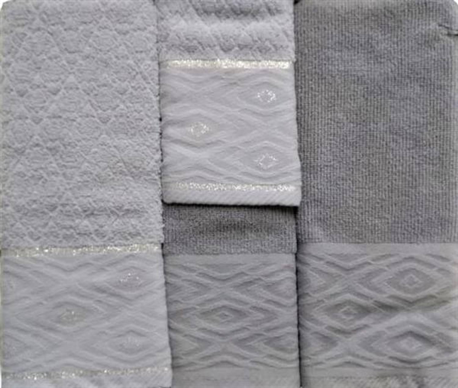 Good Night Istanbul Bath-Turkish Bath Set Monarch Light Gray-Anthracite