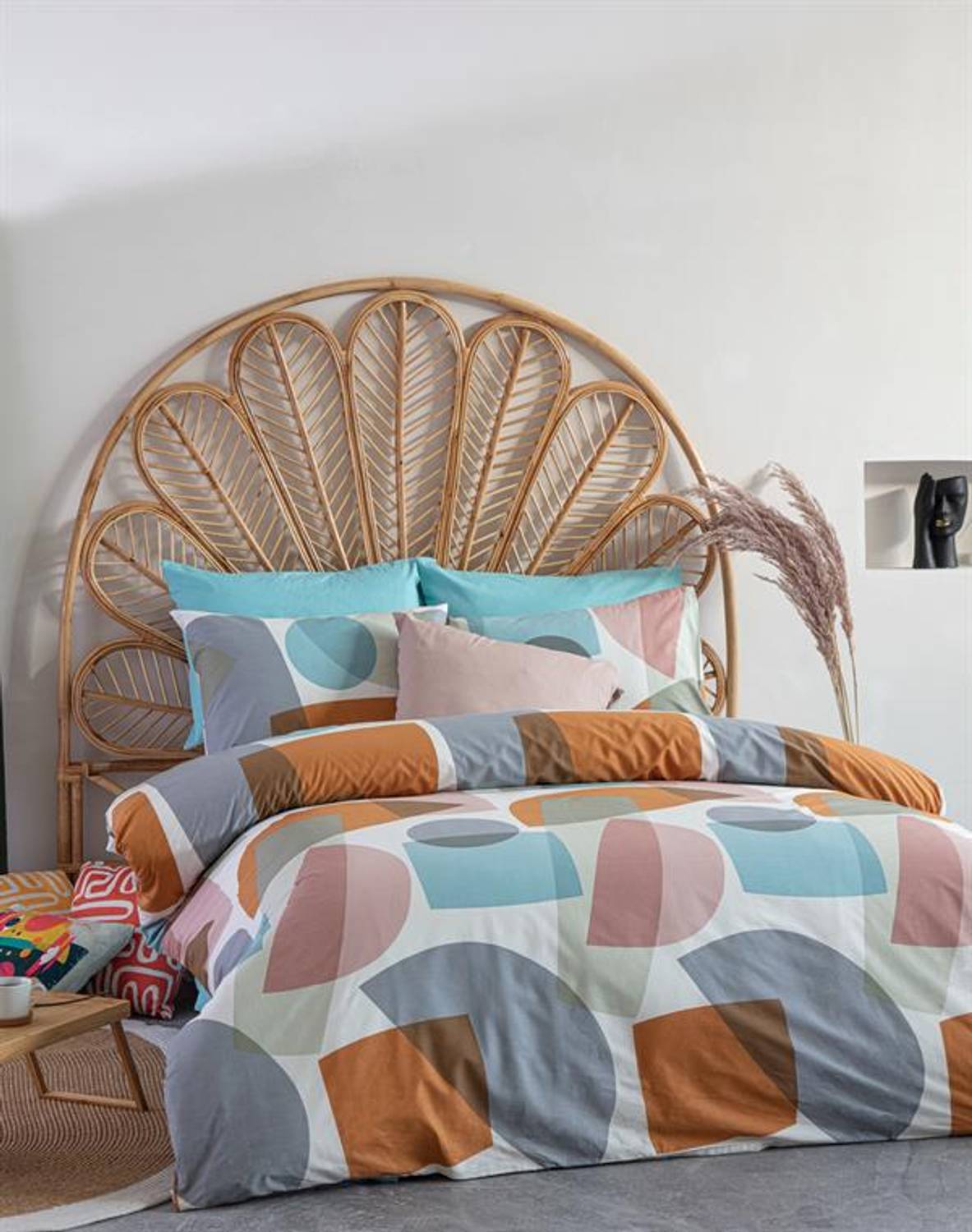 طقم غطاء لحاف مزدوج من شركة Good Night Istanbul Percale بيكاسو