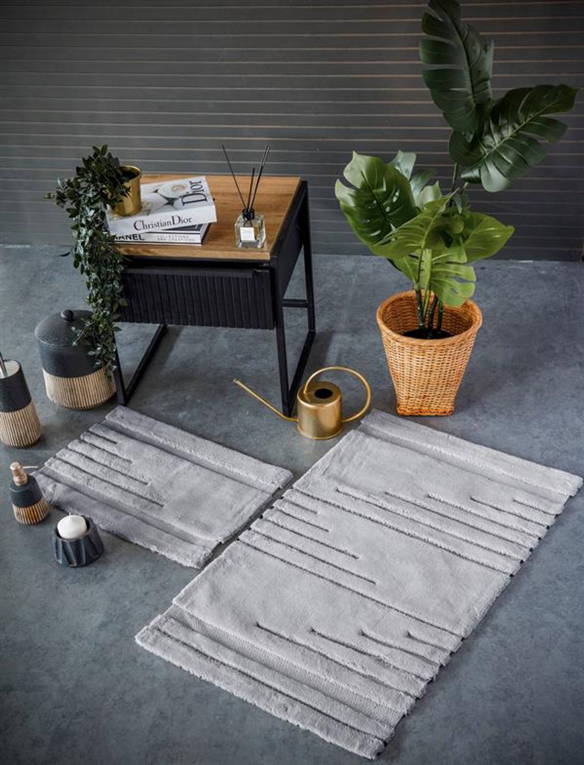 Good Night Istanbul Toilet Set Vegas Light Gray