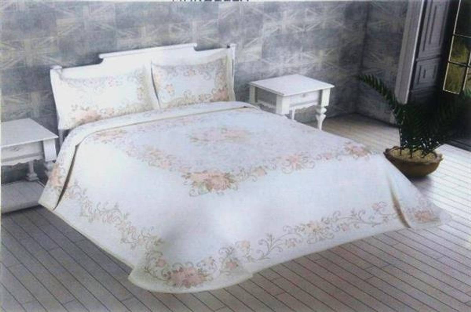 Ковдра для двоспального ліжка Moda Voce Marbella з елегантним дизайном та високоякісними матеріалами