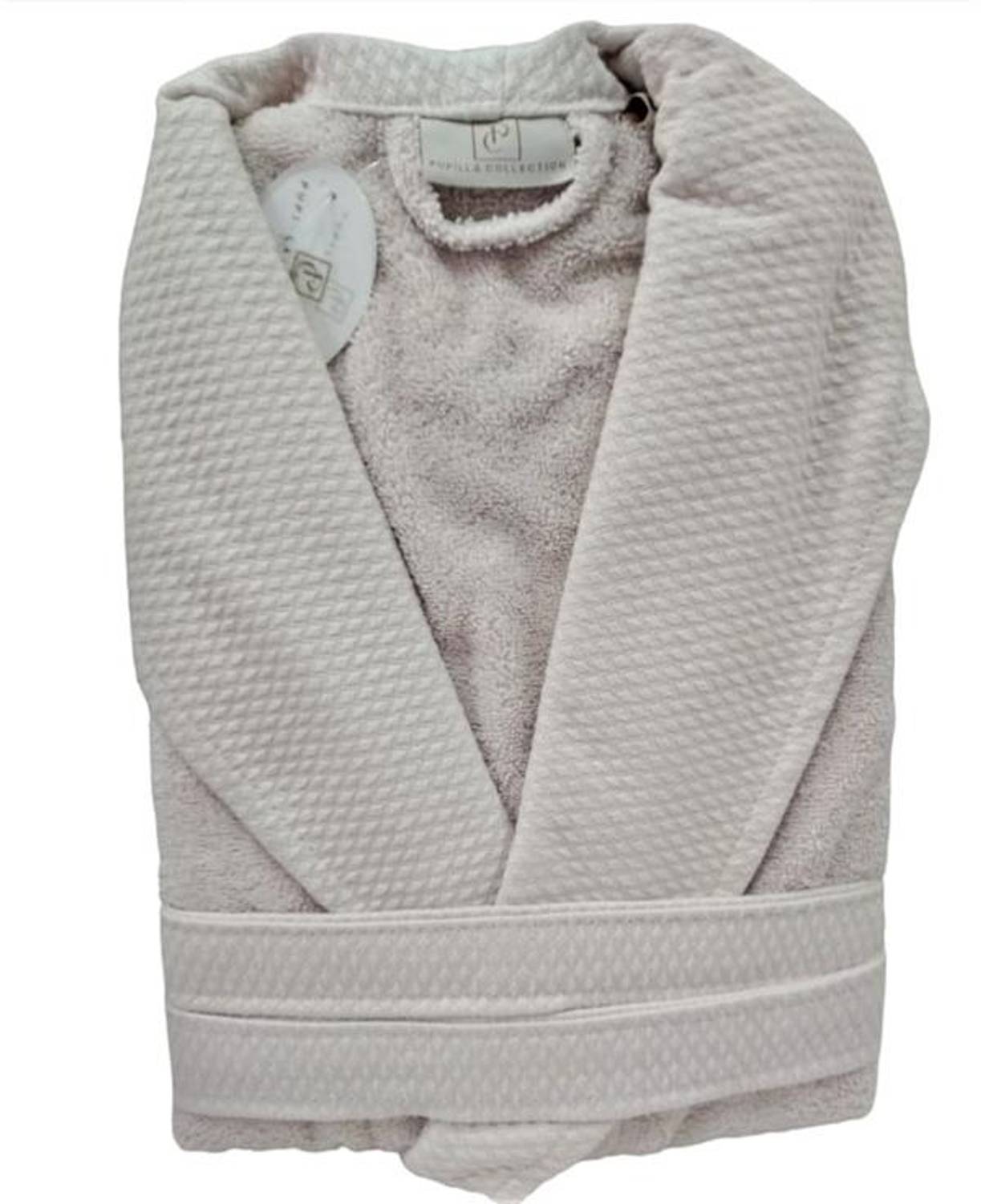 Халат Pupilla, рожевий, великий розмір, м'який та комфортний для дому