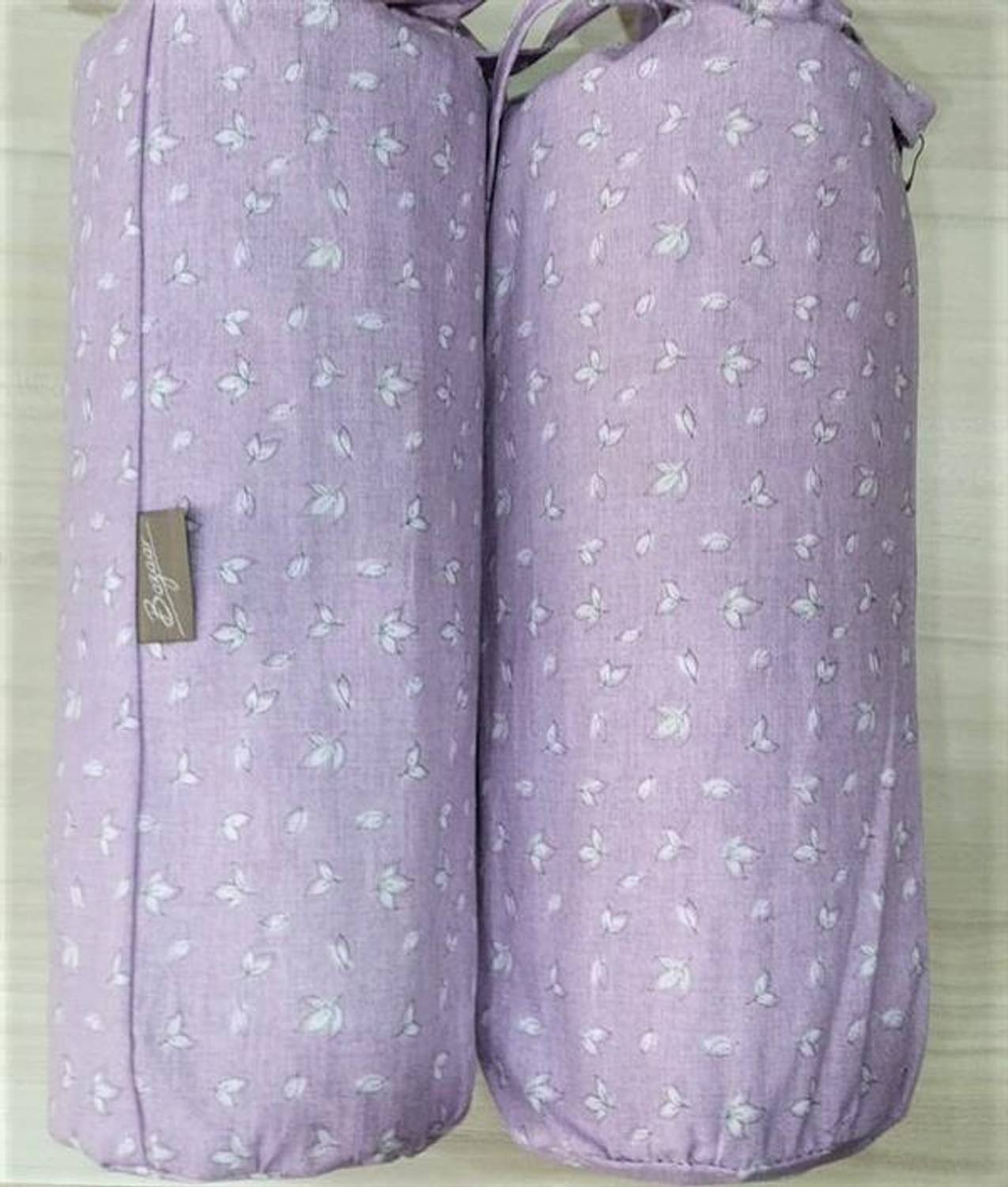 Комплект простирадл з резинкою Sarev подвоєний Bazaar Leva Ліловий