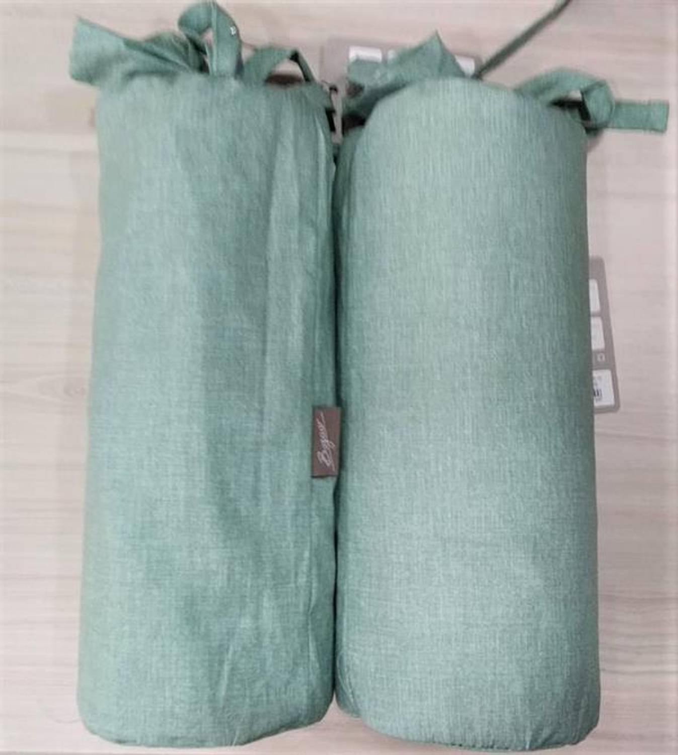 Комплект натяжных простыней для двуспальной кровати Sarev Bazaar Teo, зеленый цвет