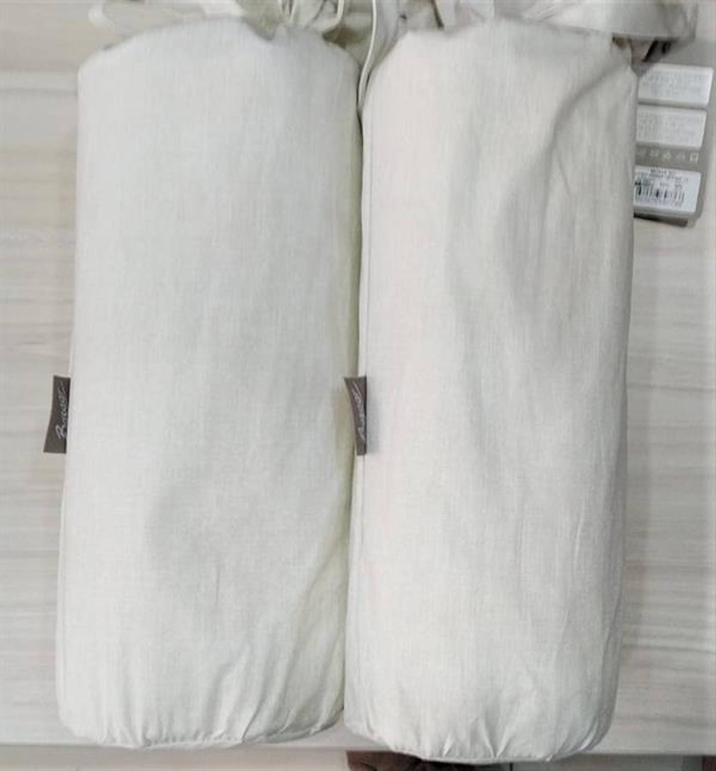 Комплект натяжных простыней для двойной кровати Bazaar Teo Экру