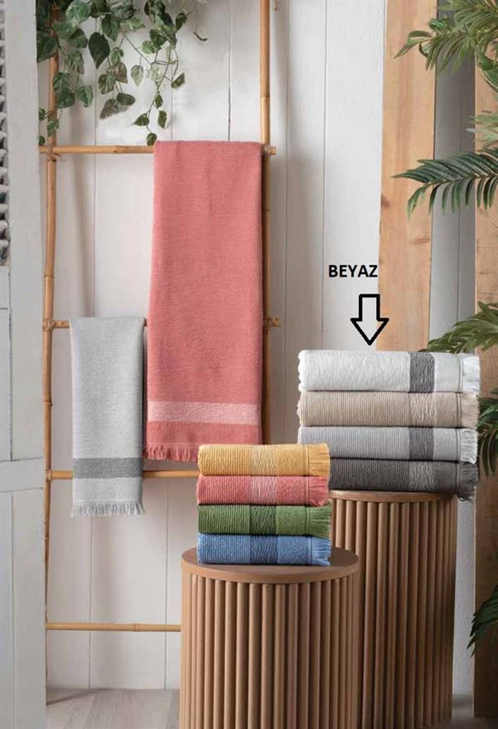 Рушник для обличчя та рук Sarev 90*150 см Street Білосніжний