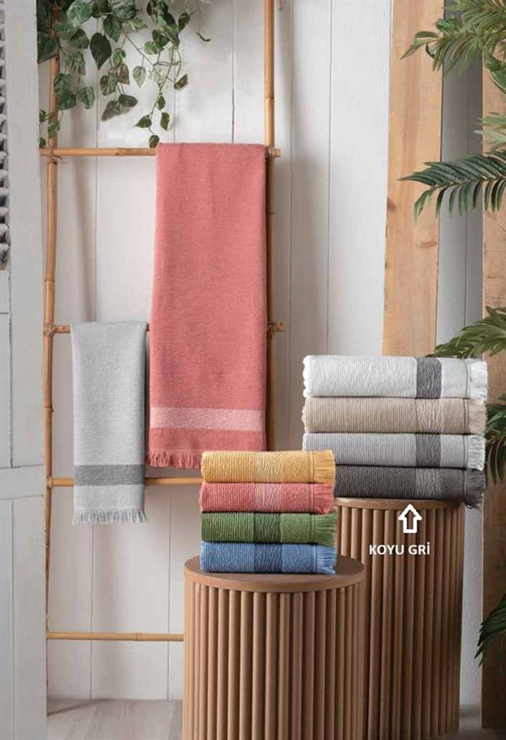 Sarev Towel 50*90 Street Dark Gray