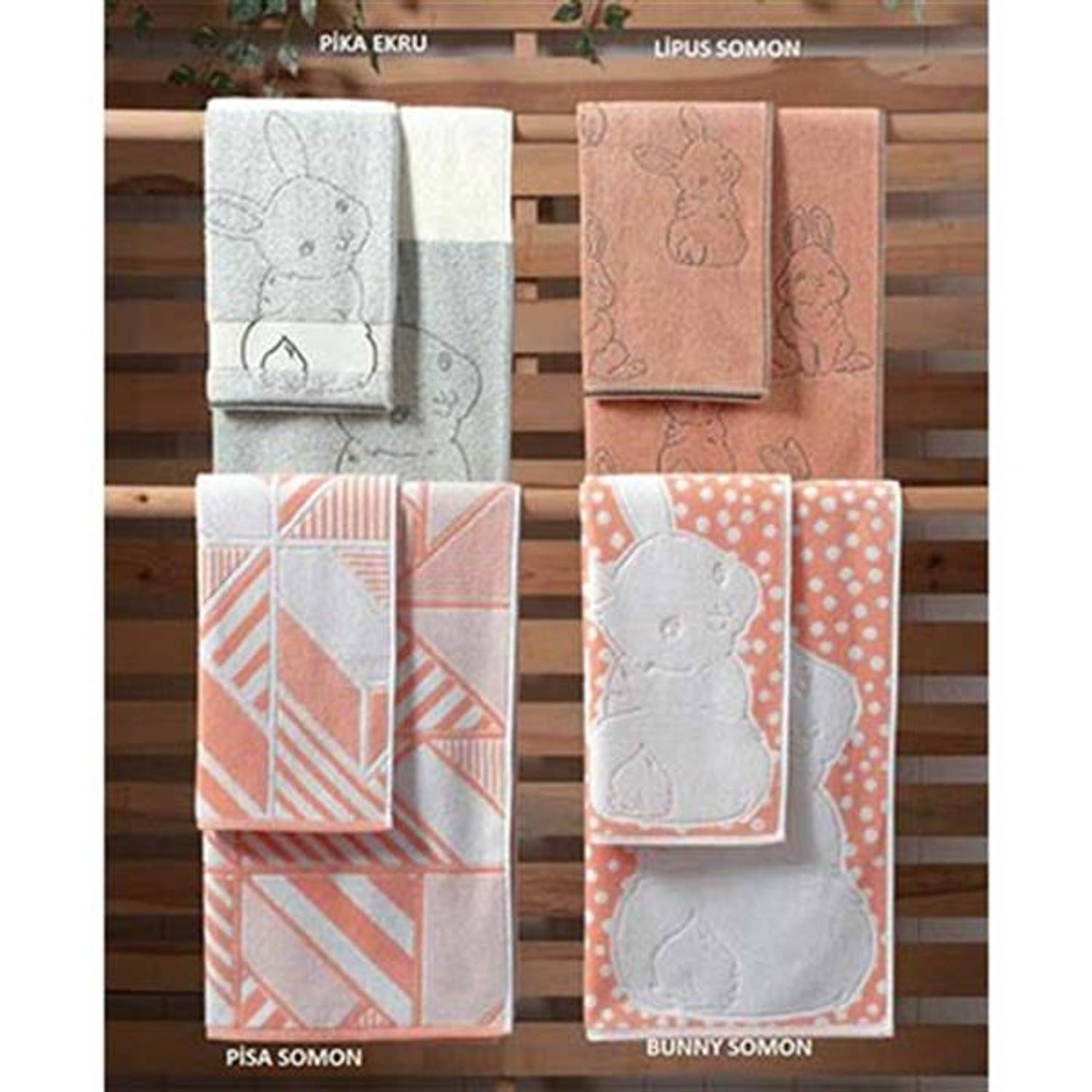 Sarev Bath Towel 80*150 Cm Pisa Salmon
