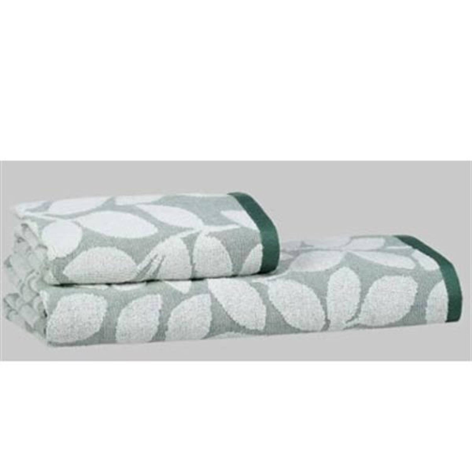 Sarev Banyo Havlu 80*160 Cm Tara Yeşil