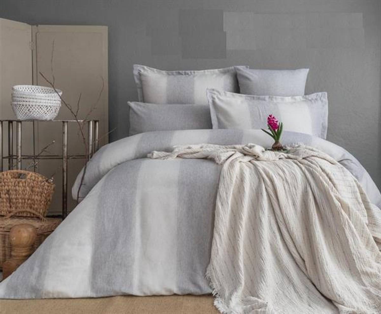 Pupilla Double Pique Set Timeless Gray