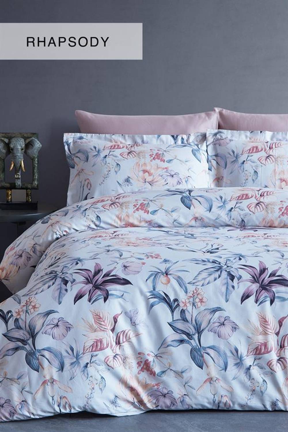 Двоспальний комплект постільної білизни з бавовняного сатину İyi Geceler İstanbul Rhapsody