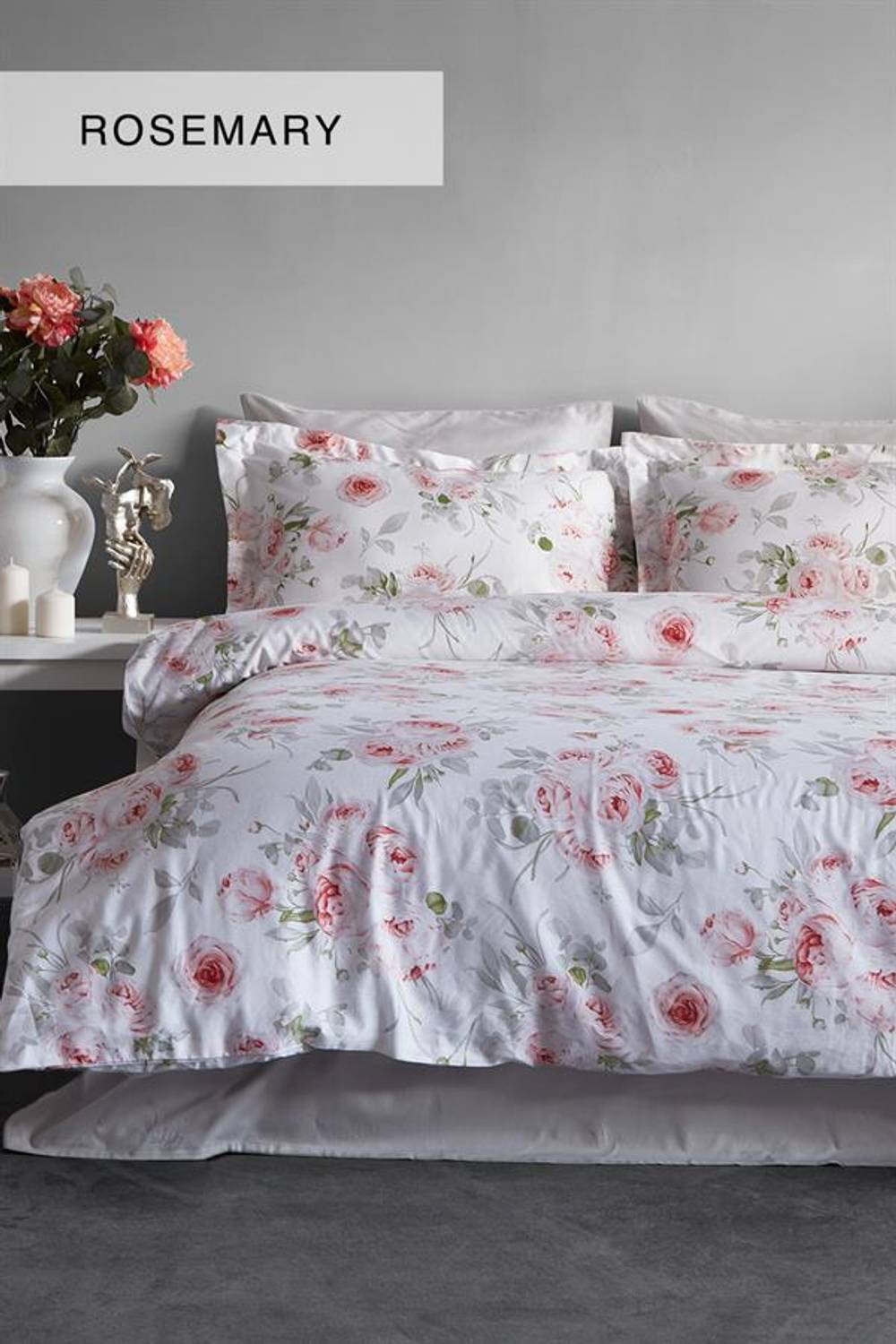 Постельное белье İyi Geceler İstanbul из хлопкового сатина для двуспальной кровати Rosamary