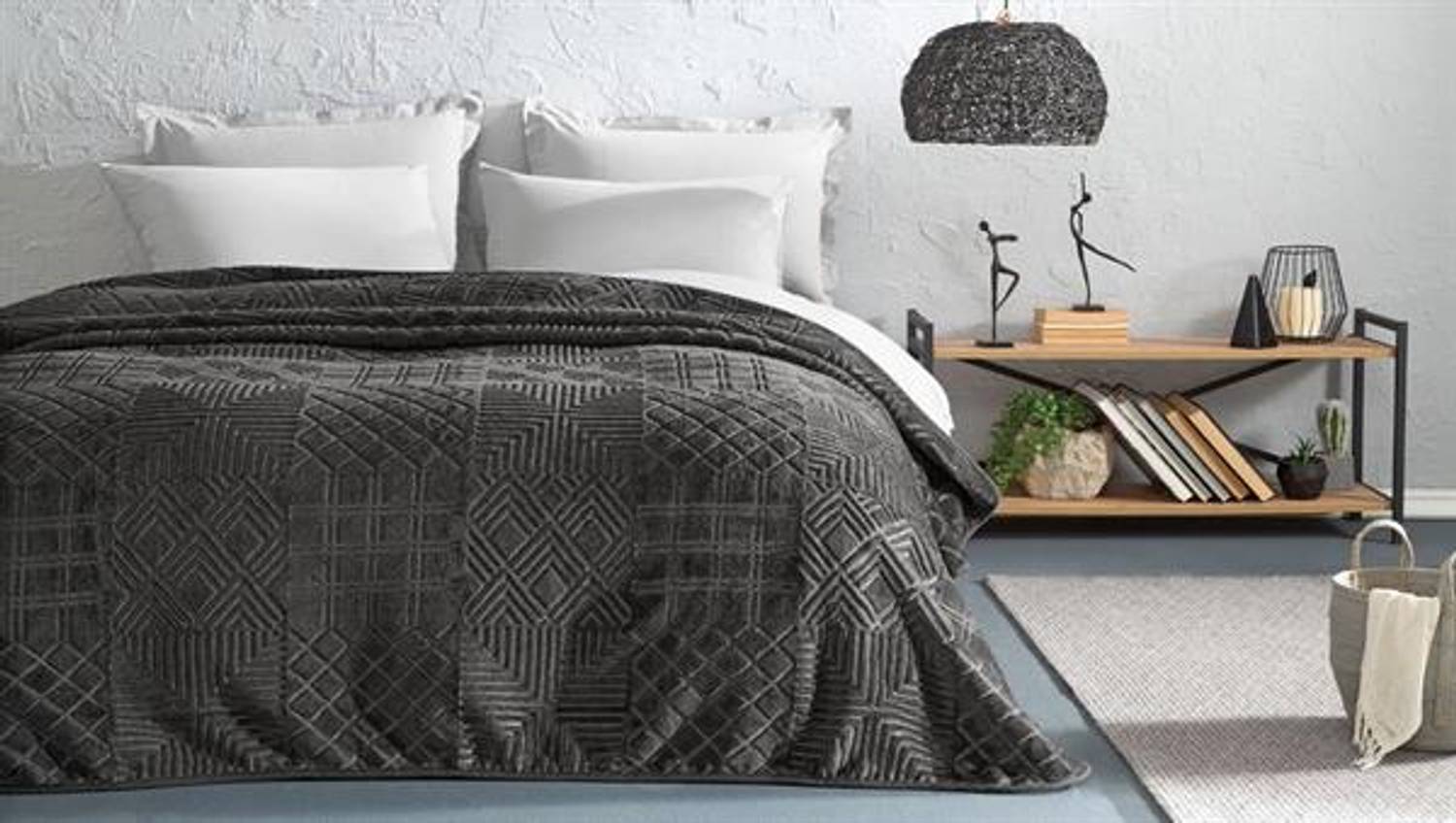 All Season Double Blanket Nova Gray
