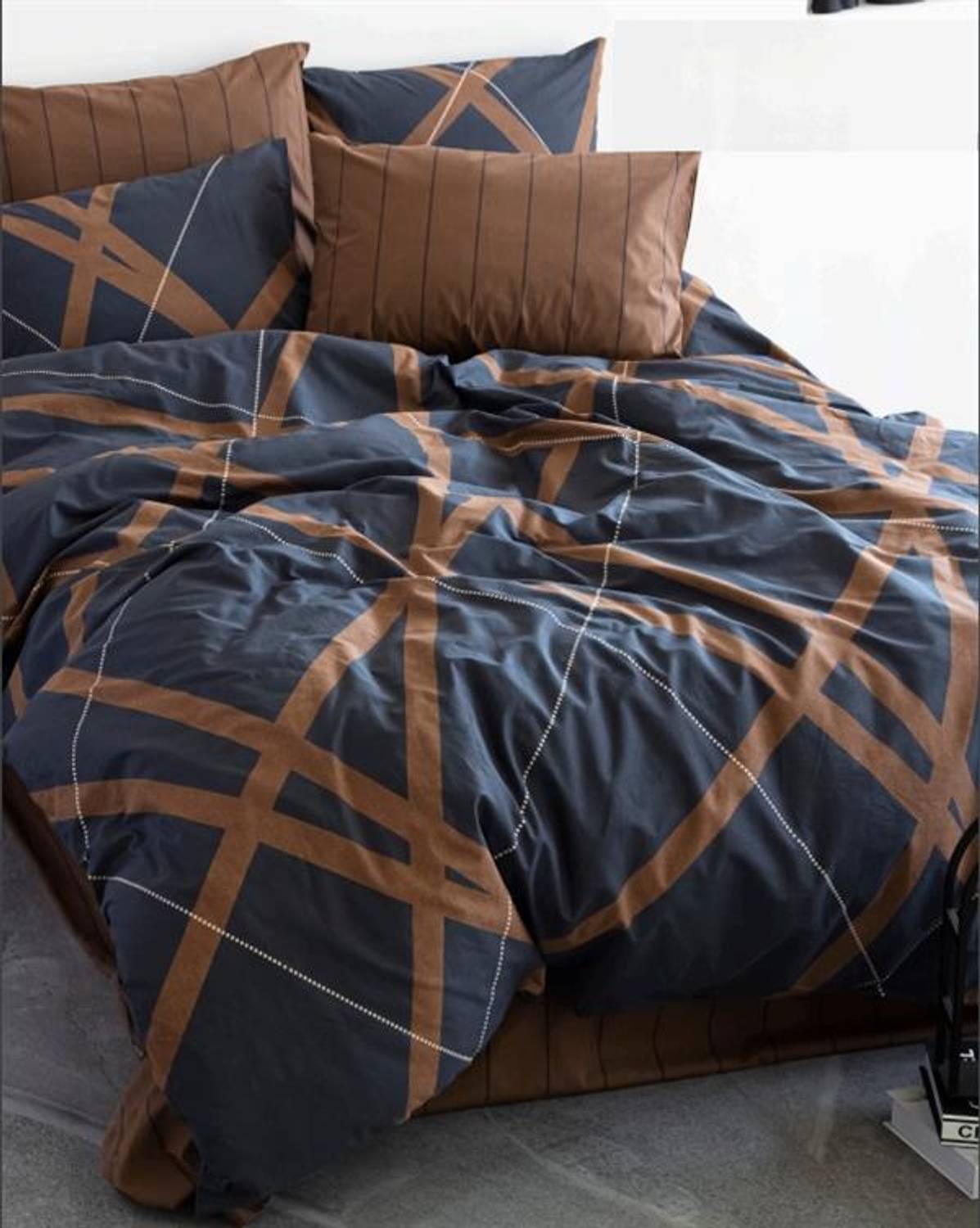 طقم غطاء لحاف فردي Good Night اسطنبول بيركال حديث