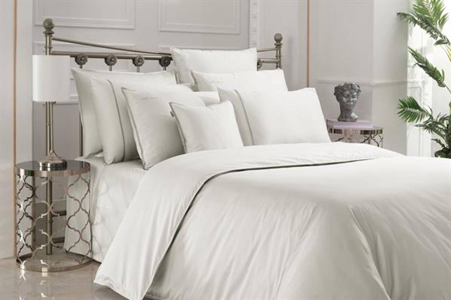 Sarev Exclusive Double Duvet Cover Set Sartoria Ecru