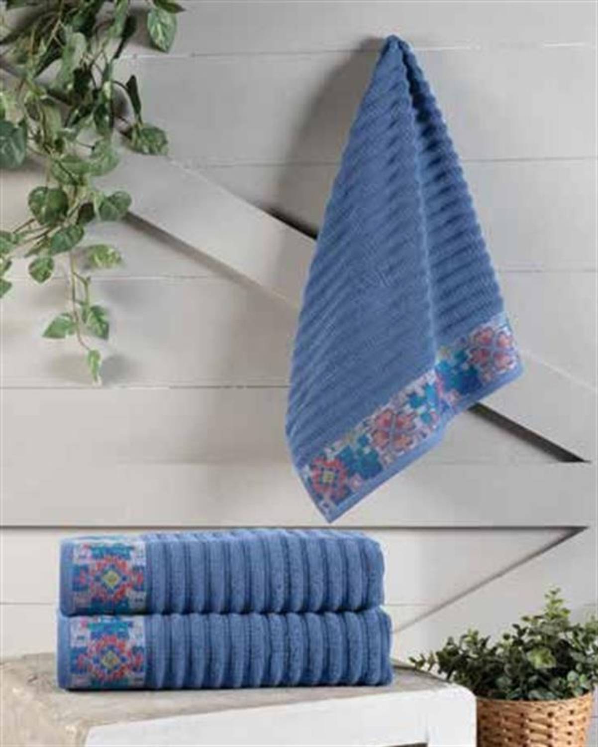 Sarev Hand-Face Towel 50*90 Cm Cardinal Blue