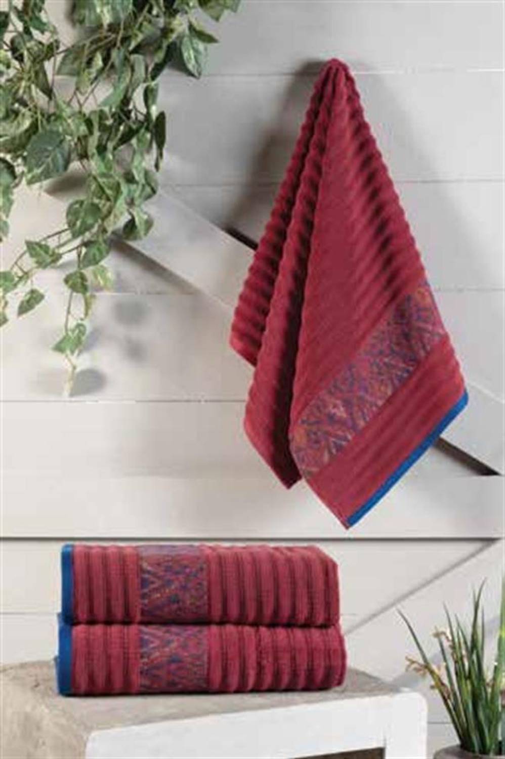 Sarev Hand-Face Towel 50*90 Cm Eliyas Pink