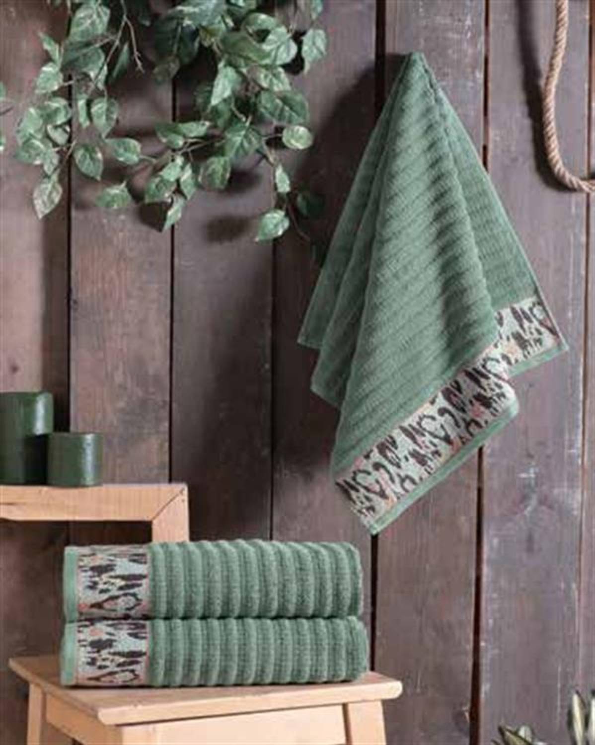 منشفة وجه لليدين ساريف 50*90 سم فيليدا أخضر