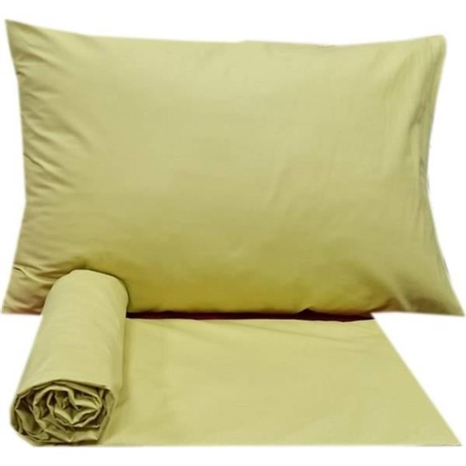 Sarev Single Fitted Bed Sheet Set 120*200 Mustard
