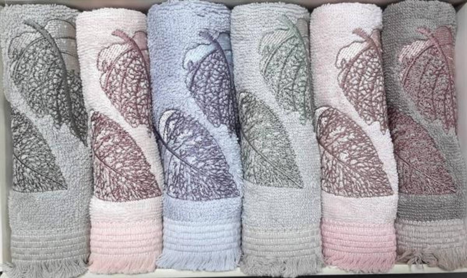 Şikel 6 Piece 30*50cm Boxed Set Bambo Leaf