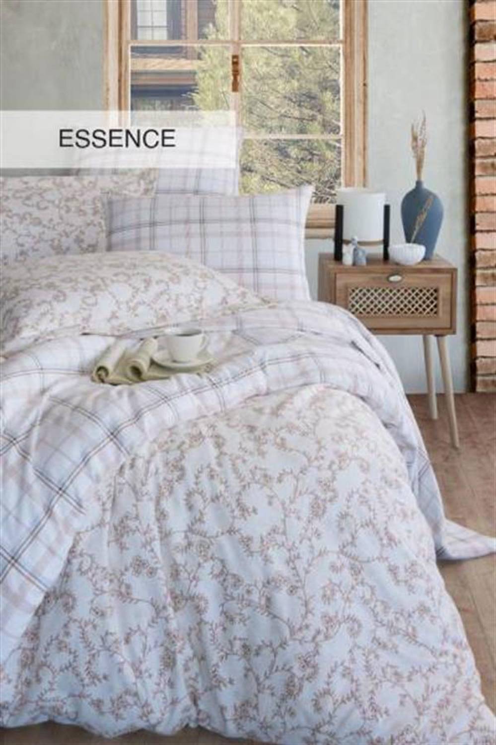 Комплект постільної білизни для двоспального ліжка "Доброї ночі Стамбул" з фланелі Essence