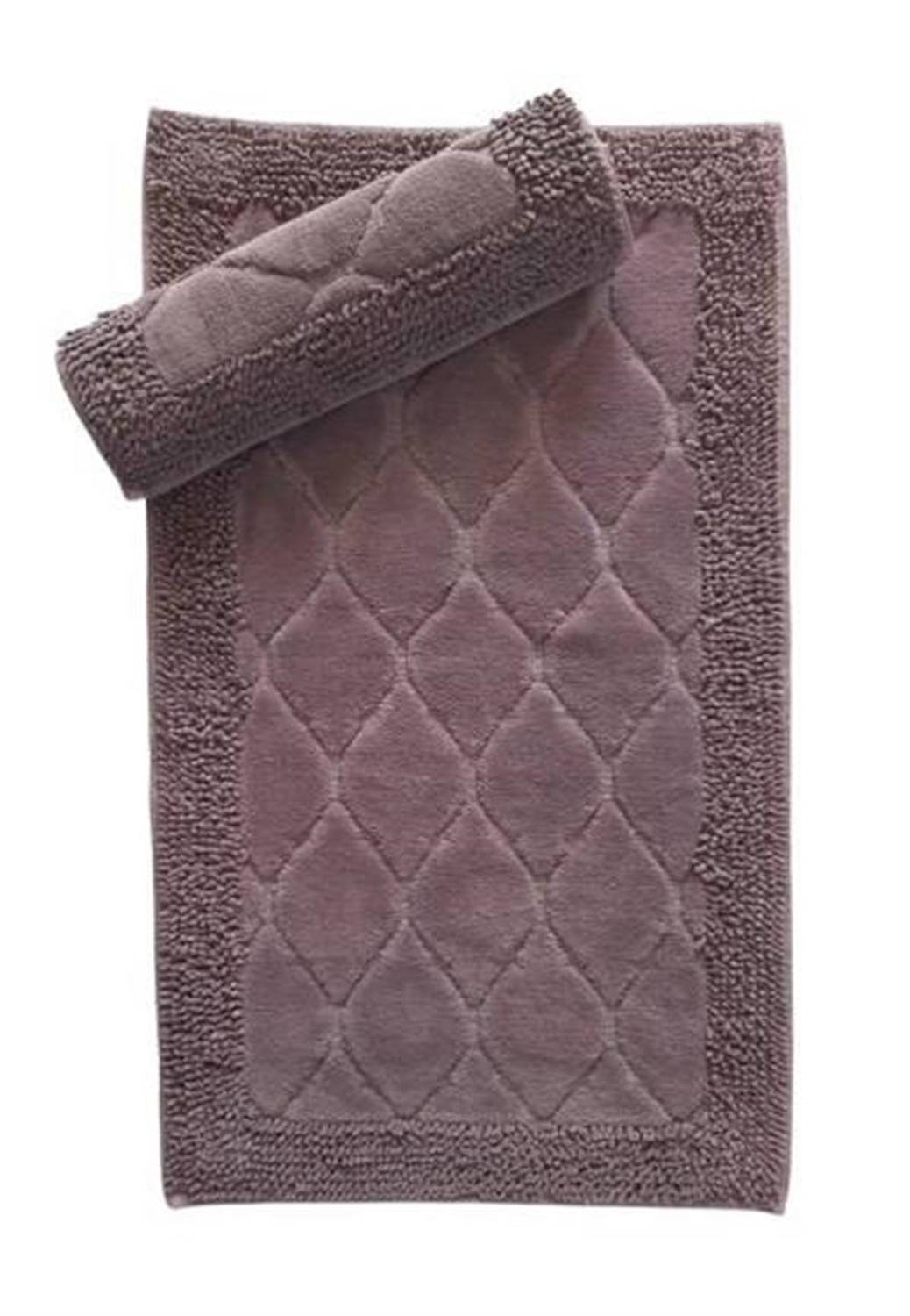 Maco Cotton Klozet Takımı Madalyon Mürdüm