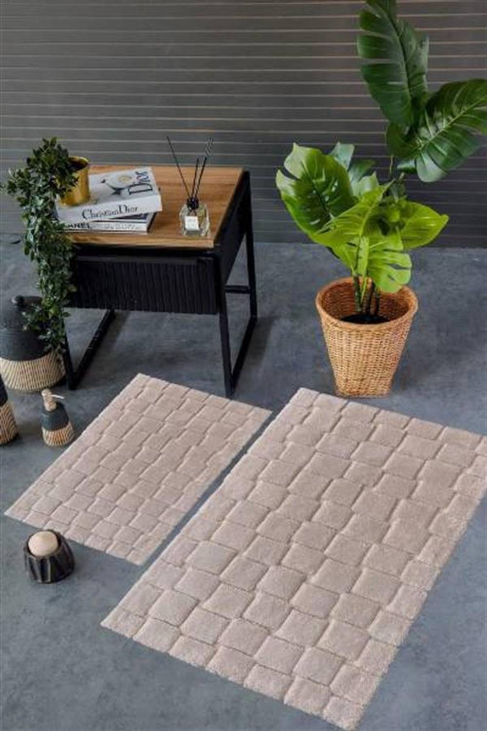 Good Night Istanbul Toilet Set Edessa Beige