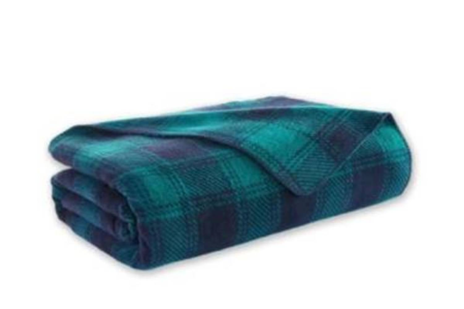 İyi Geceler İstanbul Tek Kişilik Pamuk Battaniye Ruby Yeşil