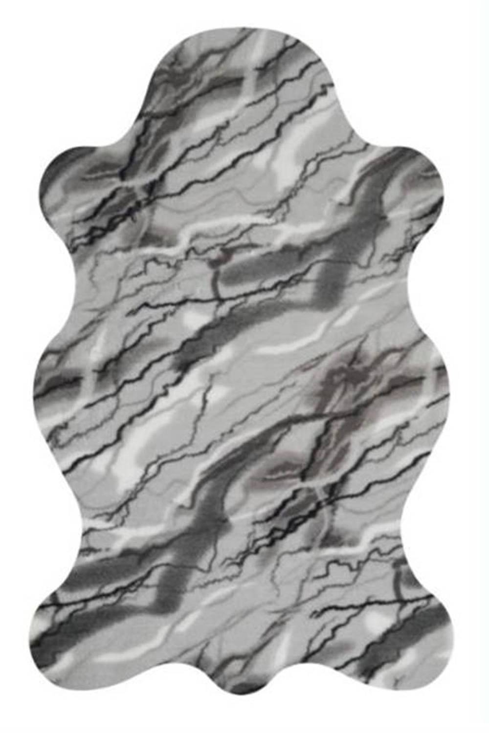 Prism 80X150 Marble Post Carved Gray