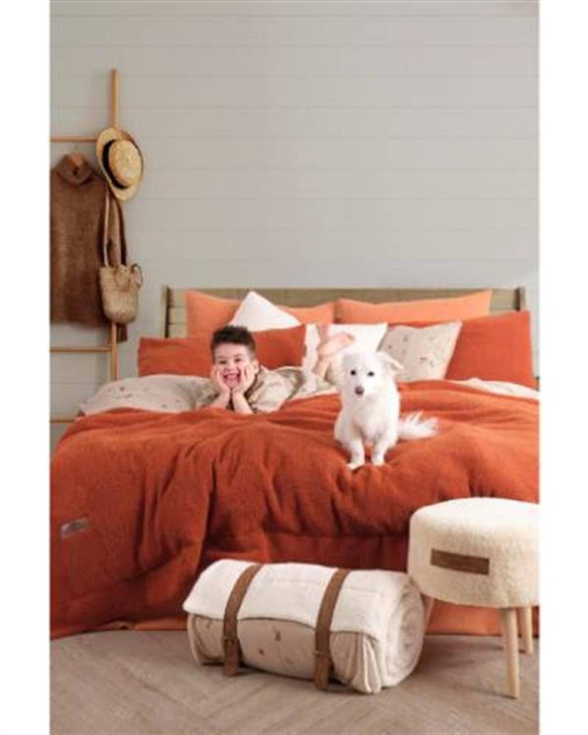 Good Night Istanbul Sherwood Double Bedspread Set Tile