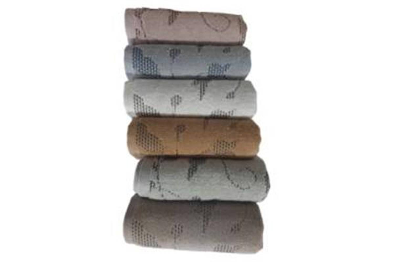 Şikel 6'Lı Paket Penye Havlu 50*90Cm Yankı