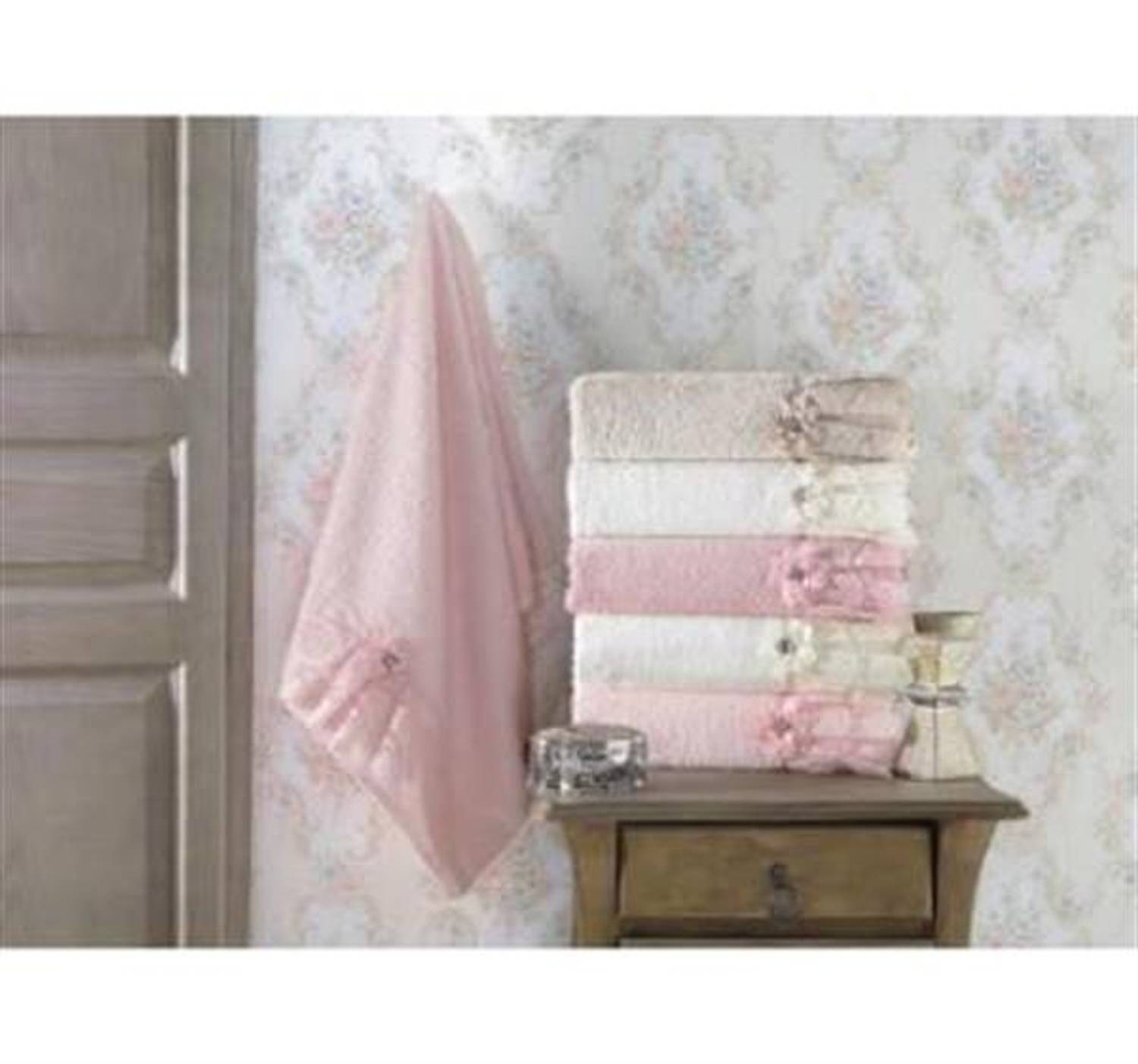 Pupilla 2-Piece Combed Cotton Towel Oliver 50x90 Cm